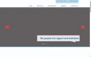 Person Directed Supports website