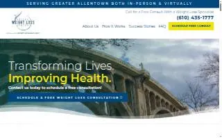 Valley Weight Loss Center website