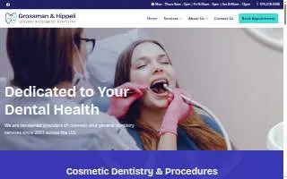 Dr. Loren J. Grossman, Dr. Steven Hippeli & Dr. Dan Ritz - Kingston PA Dentists website