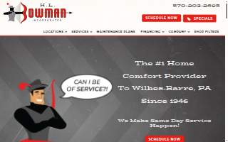 HL Bowman Inc Plumbing Heating & AC