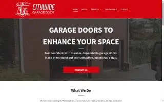 Citywide Garage Door Co Inc website