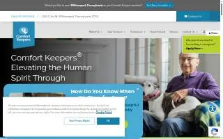 Comfort Keepers Home Care of Williamsport website
