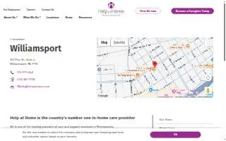 Help at Home of Williamsport website