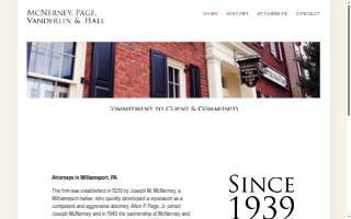McNerney Page Vanderlin & Hall