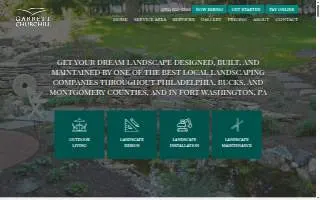Garrett Churchill A Landscape Company website