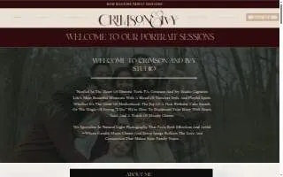 Crimson & Ivy Studio website