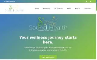 Sound Health Counseling Solutions, LLC - York, PA website