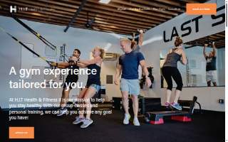 H.I.T Health & Fitness website