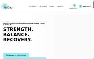 Coastal Physical Therapy and Balance Center - Vestibular Rehab and Massage Therapy Bristol RI Office