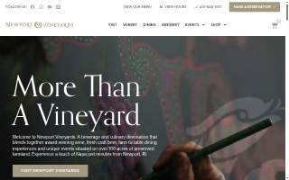 Newport Vineyards & Restaurant of Bristol