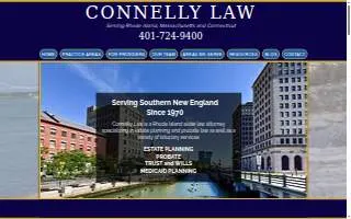 Connelly Law Offices, Ltd. of Central Falls website