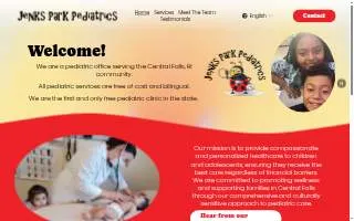 Jenks Park Pediatrics, Inc. website