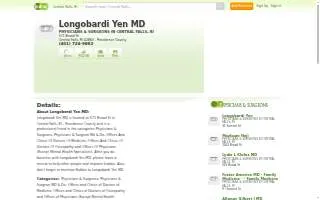 Longobardi Yen MD website