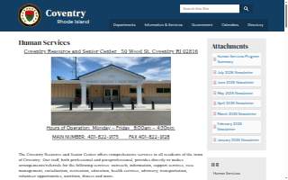 Coventry Department of Human Services
