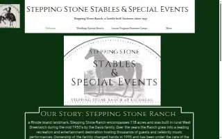 Stepping Stone Ranch website