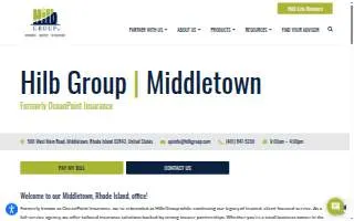 Hilb Group of Middletown website