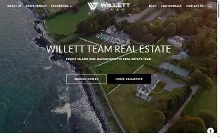 Willett Team Real Estate website