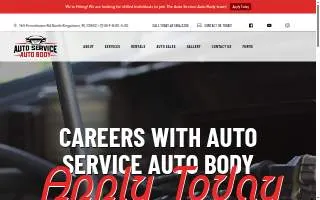 Auto Service Auto Body website