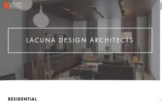 Lacuna Design Architects website