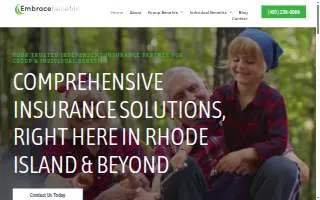 Embrace Benefits website