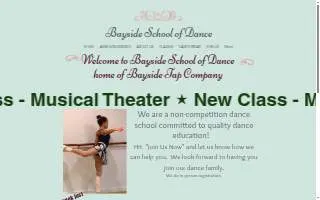 Bayside School of Dance website