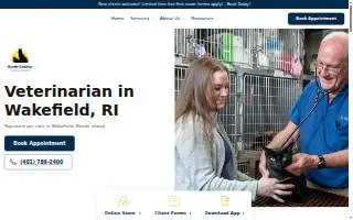 South County Veterinary Hospital of South Kingstown website