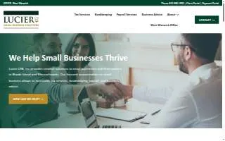 Lucier CPA, Inc. website