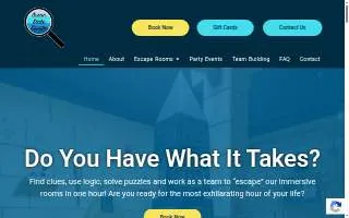 Ocean State Escape Rooms of Westerly website