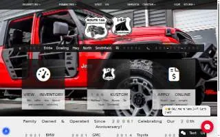 Route 146 Auto Sales website