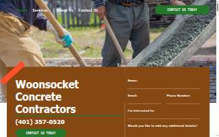 Woonsocket Concrete Contractors