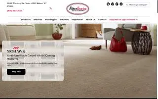 Aiken Flooring website