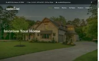 Complete Turf & Landscape Supply website