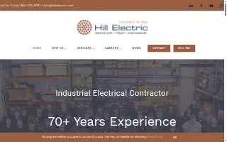 Hill Electric Company website