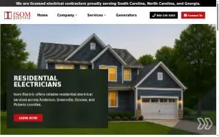 Isom Electric website