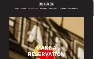 FARM Bluffton website