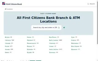 First Citizens Bank of Knightdale website