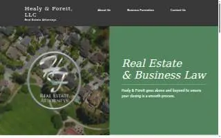 Healy and Foreit Law website