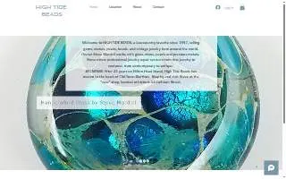 High Tide Beads website