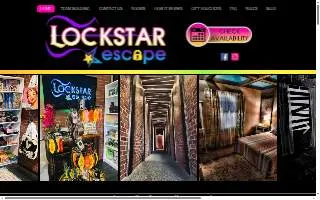 Lockstar Escape Room website