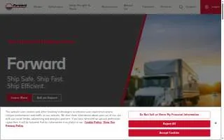 Forward Air of Cayce website