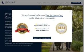 Commonwise Home Care Charleston website