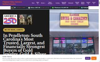 Clemson Coins, Currency, Bullion & Jewelry