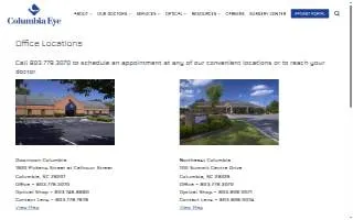 Columbia Eye website