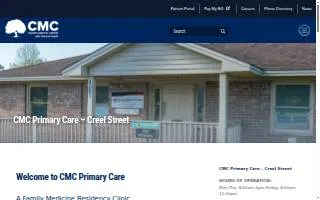 CMC Primary Care - Creel Street website