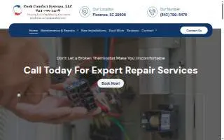 Cook Comfort Systems LLC website