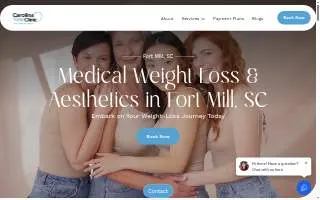 Carolina Trim Clinic website