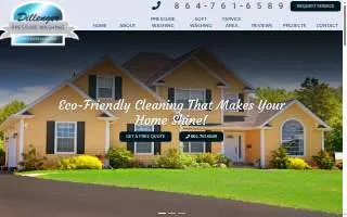 Dillenger Pressure Washing website