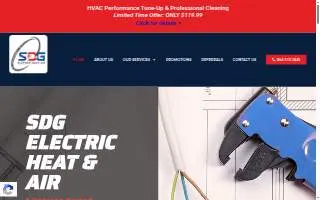 SDG Electric website