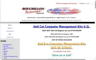 Bouchillon Performance & Race website