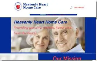 Heavenly Heart Home Care website